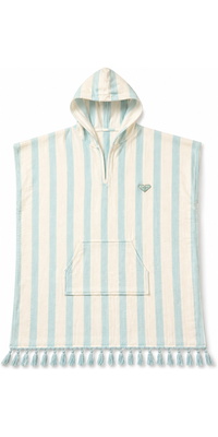 2026 Roxy Bird Of Fever Til Kvinder Poncho ERJAA04480 - Tanager Turquoise
