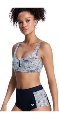 2026 Roxy Dame- Pro -surf-bikinitop ERJX305720 - Anthracite Popiscus