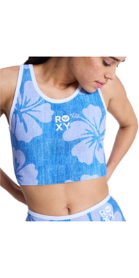 2026 Roxy Womens 1mm Rise Naturfarvet Vendbar Neoprenvest 26BW293500 - Denim