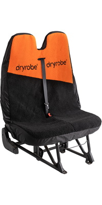 2026 Dryrobe Dobbelt Bilsædebetræk DRDCSC  Black /Orange