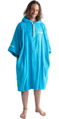 2026 Dryrobe Økologisk Håndklædekåbe ORGANICTCRBL - Blue