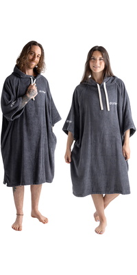2026 Dryrobe Økologisk Håndklædekåbe ORGANICTCRDS - Dark Slate
