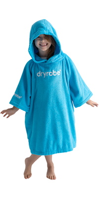 2026 Dryrobe Økologisk Badekåbe Til Børn ORGANICJTCRBL - Blue