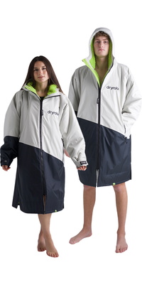 2026 Dryrobe Advance Langærmet Omklædningskåbe DALSV3  Antracit / Lime
