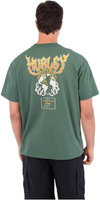 2026 Hurley Herre Ild T-Shirt HSP26MMTS09554310 - Jungle