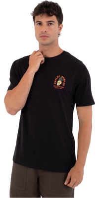 2026 Hurley Herre Trykpres Berjim T-shirt MTSEUED0001 - Black