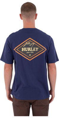 2026 Hurley Herre Trykpres Samp T-shirt MTSEUED0017431 - Destroyer