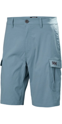 2026 Helly Hansen Herre Quickdry 11 Cargo Shorts 34537 - Washed Navy