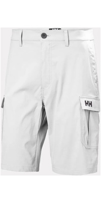 2026 Helly Hansen Herre Quickdry 11 Cargo Shorts 34537 - Grey Fog
