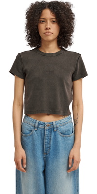 2026 Element Dame Lavcase Afkortet T-Shirt ELJKT00117 - Off Black
