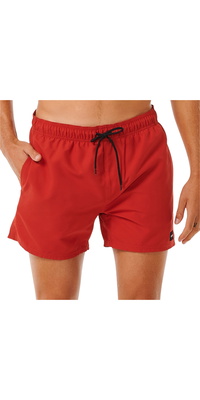 2026 Rip Curl Herre Offset Volley Boardshorts CBOLQ4 - Red