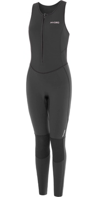 2026 Nyord Womens Solu Yulex 2/ 2mm Front Zip Long Jane Våddragt SOLWLJ22001 - Black