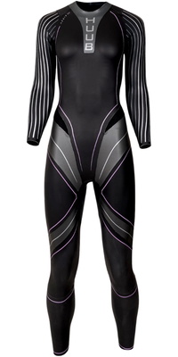 2026 HUUB Womens Aegis XV Swim Wetsuit 3:3 AEGXV33 - Black