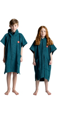 2026 Red Paddle Co Junior Håndklæde Poncho Skift Kåbe 02-009-006-0386- Deep Teal