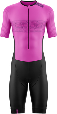 2026 HUUB Contour Tri-dragt Til Kvinder CONTSBP  Black / Lyserød