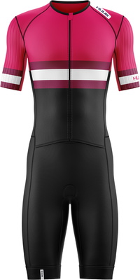 2026 HUUB Tri-band-trikøje Til Mænd Pro TRIBPTSBW - Burgandy / Wine