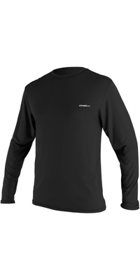 2026 ONeill Mens Basic Skins Long Sleeve Sun Shirt 5719 - Black