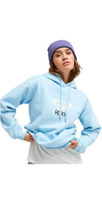 2026 Roxy Womens Surf Stoked Brushed Art Hoodie ERJFT05020 - Cerulean