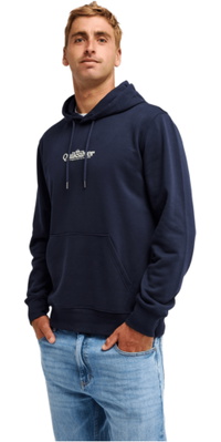 2026 Quiksilver Mens Fineline Hoodie EQYFT05242 - Dark Navy