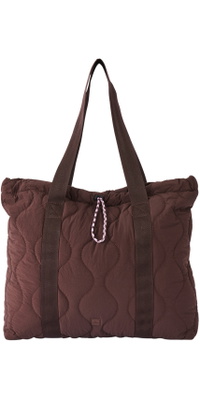 2026 Rip Curl Dame Bilbao Cinch Tote Taske 03VWSB - Dark Plum