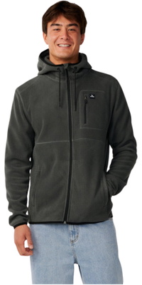 2026 Rip Curl Herre Afsendt Polar Zip Thru Fleece 08VMFL - Charcoal Grey