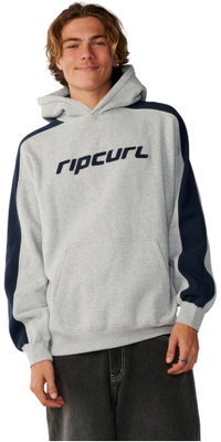 2026 Rip Curl Mens Archive Panel Hoodie 0CHMFL - Grey Marle
