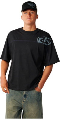 2026 Rip Curl Herre Arkiv Slået Panel T-Shirt 12OMTE - Black