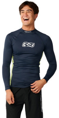 2026 Rip Curl Herre Arkiv UPF Perf Langærmed Lycra Vest 181MRV - Dark Navy