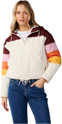 2026 Rip Curl Dame Mindesmærker Bomberjakke 03CWJA - Dark Plum