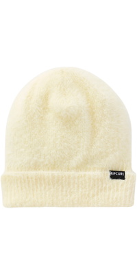 2026 Rip Curl Dame Fuzzy Reg Uldig Beanie 05OWHE - Vanilla