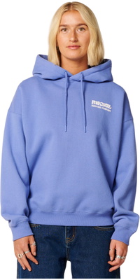 2026 Rip Curl Dame Surf Puff Arv Hoodie 06AWFL - Mid Blue