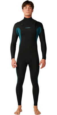 2026 Rip Curl Herre Dawn Patrol 5/3mm Chest Zip V&aring;ddragt 16PMFS - Green