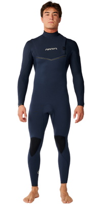 2026 Rip Curl Herre E-Bomb 5/3mm Zip Free V&aring;ddragt 17KMFS - Navy