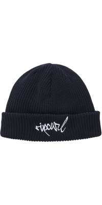 2026 Rip Curl Herre Ikoner Reg Beanie 1C8MHE - Washed Black