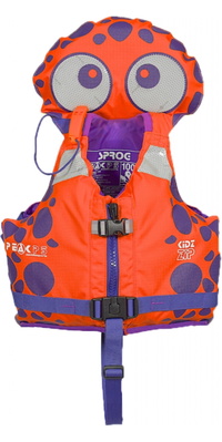 2026 Peak Dykkersvæmmehjælp Junior Zip Opblødningshjælp 26KZ-ORA - Orange