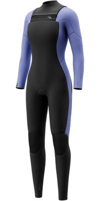 2026 Mystic Dame Haven 5/3mm Dobbelt Chest Zip Våddragt 35000.270045 - Iris Blue