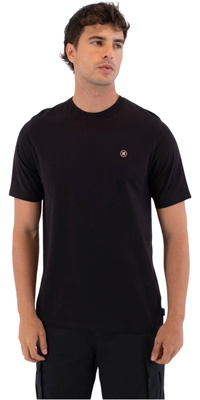 2026 Hurley Herre Trykkemaskine Ikonsirkel Kortærmet T-shirt MTSEUED0010 - Black