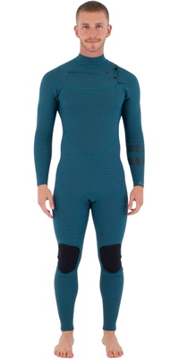 2026 Hurley Herre Plus 4/3mm Våddragt MFS0012403 - Black / Skyblue