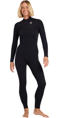 2026 Billabong Womens Furnace Revo 5/4mm Chest Zip Wetsuit ABJW100243 - Black