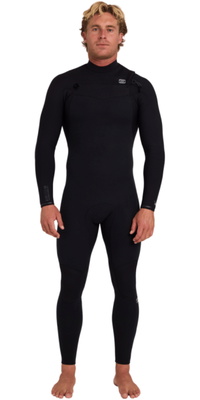 2026 Billabong Mens Furnace Revo 5/4mm Chest Zip Wetsuit ABYW100279 - Black