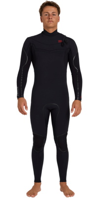 2026 Billabong Mens Absolute Ultra 3/2mm Chest Zip Wetsuit ABYW100280 - Black