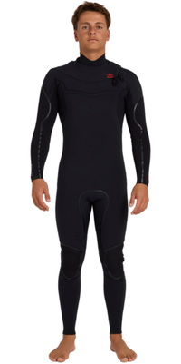 2026 Billabong Mens Absolute Ultra 5/4mm Chest Zip Wetsuit ABYW100285 - Black