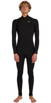 2026 Billabong Mens Absolute Core 5/4mm Chest Zip Wetsuit ABYW100295 - Black