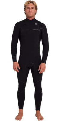 2026 Billabong Mens Furnace Pro Series 4/3mm Chest Zip Wetsuit ABYW100297 - Black
