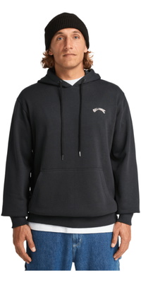 2026 Billabong Mens Arch Pullover Sweatshirt EBYFT00147 - Black