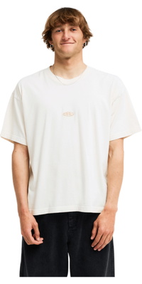 2026 Billabong Mens OG Wave Short Sleeve T-Shirt EBYKT00128 - Oatmeal