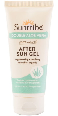 2026 Suntribe Økologisk Efter Sol Gel Dobbel Aloe Vera STASG