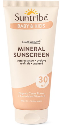 2026 Suntribe Junior Økologisk Mineral Solcreme SPF 30 STSSBK