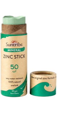2026 Suntribe Økologisk Mineral Zink Solstift SPF 50 STZS - Mint Green