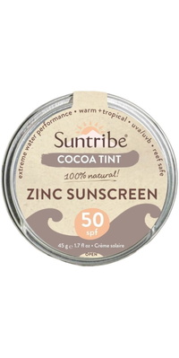 2026 Suntribe Økologisk Mineral Zink Tin SPF 50 STZT - Cocoa Tint